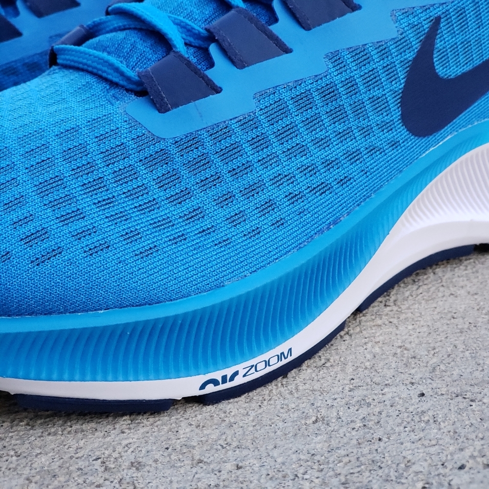Nike Air Zoom Pegasus 37 Women's Running Blue Shoe - Picture 3 of 6